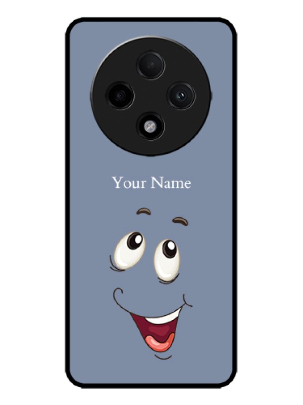 Custom Oppo F27 Pro Plus 5G Custom Metal Phone Case - Laughing Cartoon Face Design