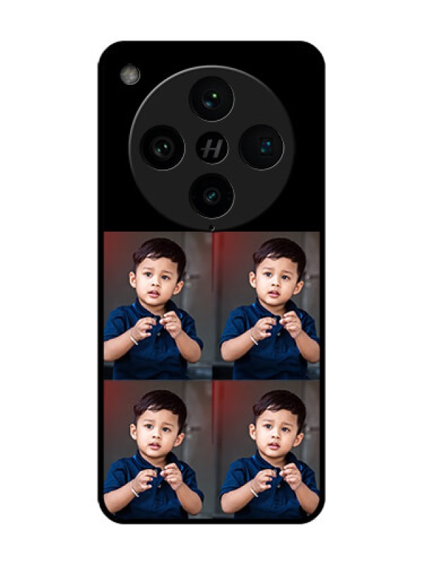 Custom Find X8 Pro 5G Custom Metal Phone Case - 4 Image Holder Design