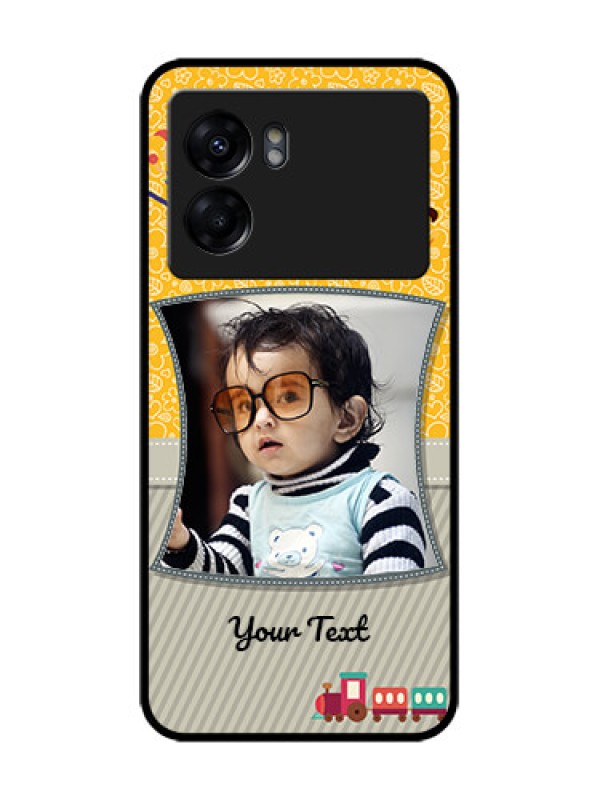 Custom Oppo K10 5G Custom Metal Phone Case - Baby Picture Upload Design