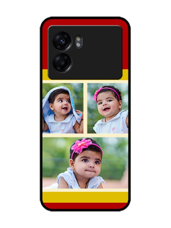 Custom Oppo K10 5G Custom Metal Phone Case - Multiple Pic Upload Design