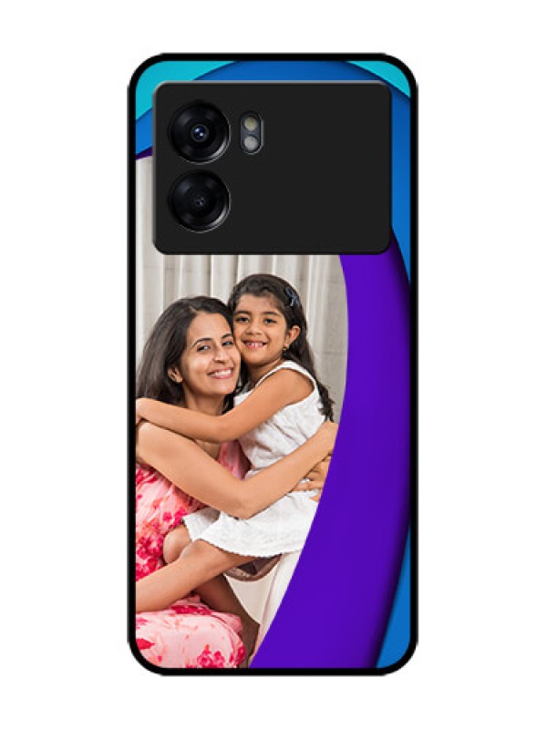 Custom Oppo K10 5G Custom Metal Phone Case - Simple Pattern Design