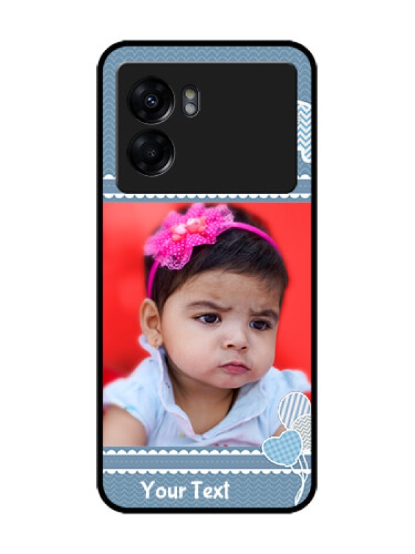 Custom Oppo K10 5G Custom Metal Phone Case - With Kids Pattern Design