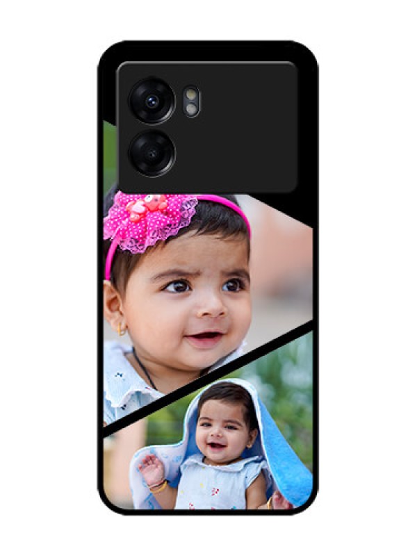 Custom Oppo K10 5G Custom Metal Phone Case - Semi Cut Design