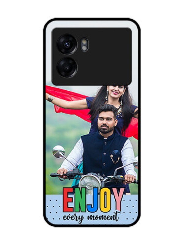 Custom Oppo K10 5G Custom Metal Phone Case - Enjoy Every Moment Design