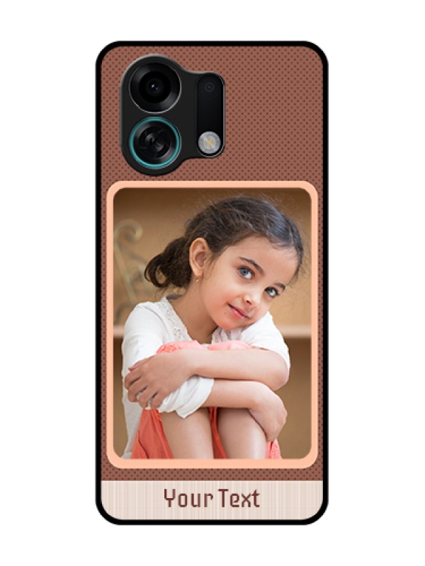 Custom Oppo K13 Turbo 5G Custom Metal Phone Case - Simple Pic Upload Design