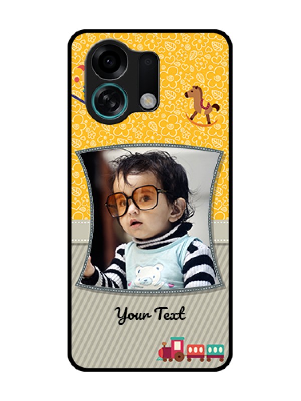 Custom Oppo K13 Turbo 5G Custom Metal Phone Case - Baby Picture Upload Design