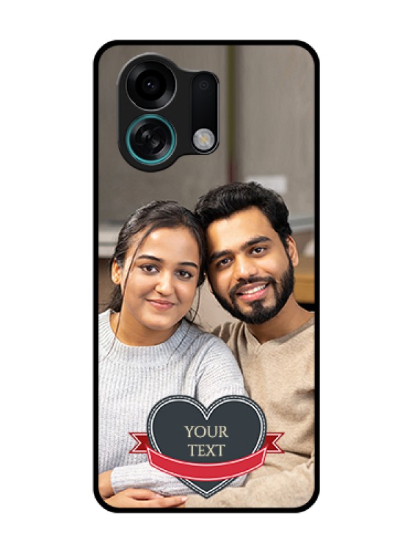 Custom Oppo K13 Turbo 5G Custom Metal Phone Case - Just Married Couple Design