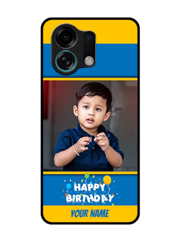 Custom Oppo K13 Turbo 5G Custom Metal Phone Case - Birthday Wishes Design