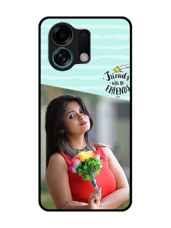 Custom Oppo K13 Turbo 5G Custom Metal Phone Case - Friends Picture Icon Design