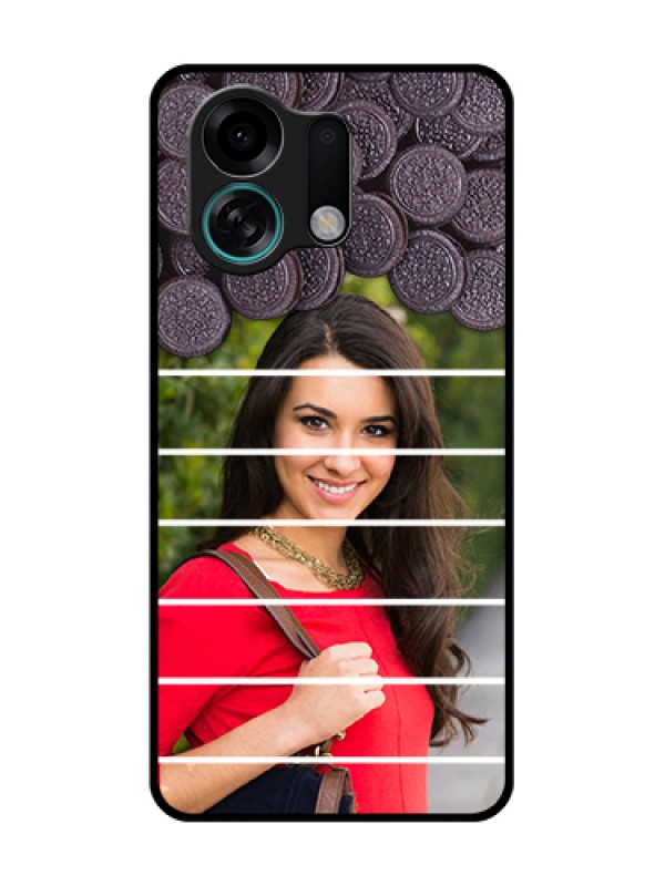 Custom Oppo K13 Turbo 5G Custom Metal Phone Case - With Oreo Biscuit Design
