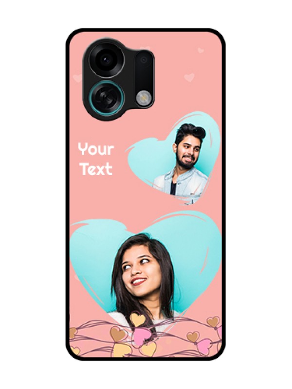 Custom Oppo K13 Turbo 5G Custom Metal Phone Case - Love Doodle Design