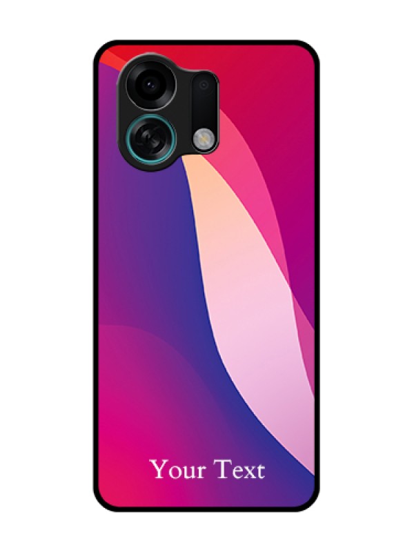 Custom Oppo K13 Turbo 5G Custom Metal Phone Case - Digital Abstract Overlap Design