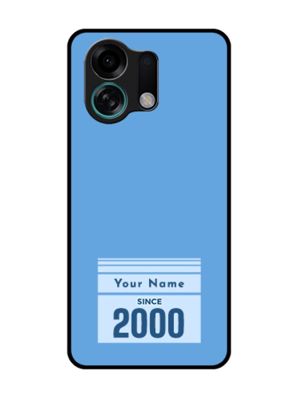Custom Oppo K13 Turbo 5G Custom Metal Phone Case - Custom Year Of Birth Design