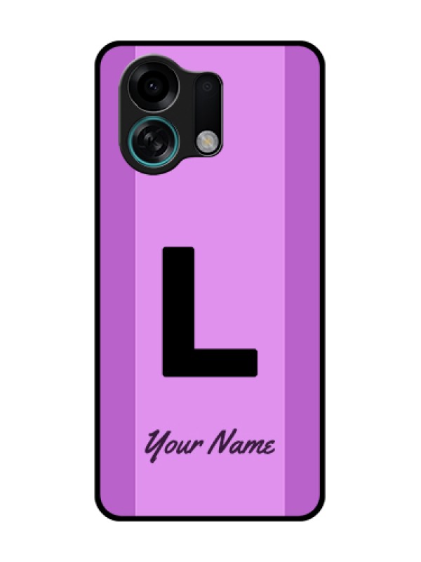 Custom Oppo K13 Turbo 5G Custom Metal Phone Case - Tricolor Custom Text Design