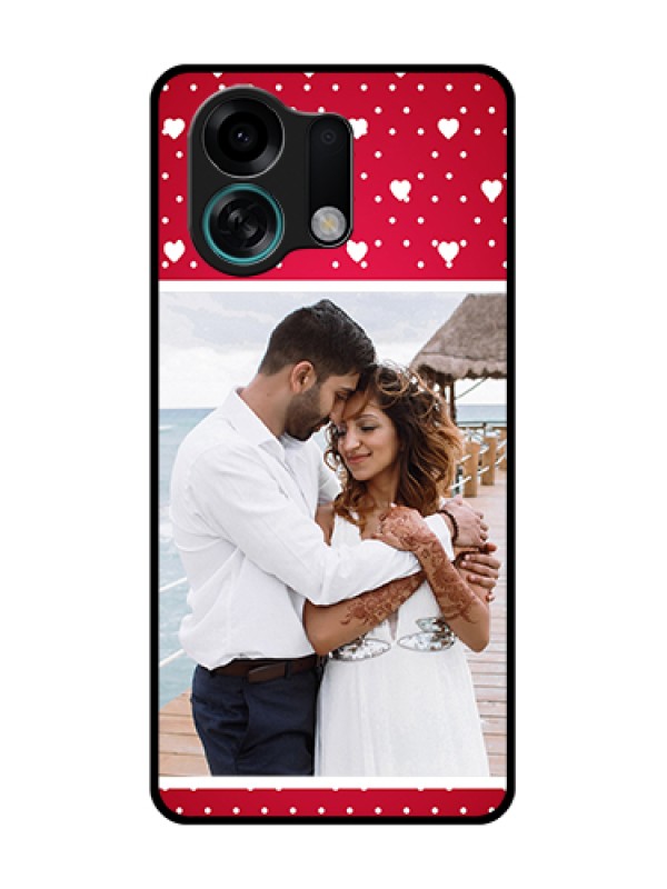 Custom Oppo K13 Turbo Pro 5G Custom Metal Phone Case - Hearts Mobile Case Design