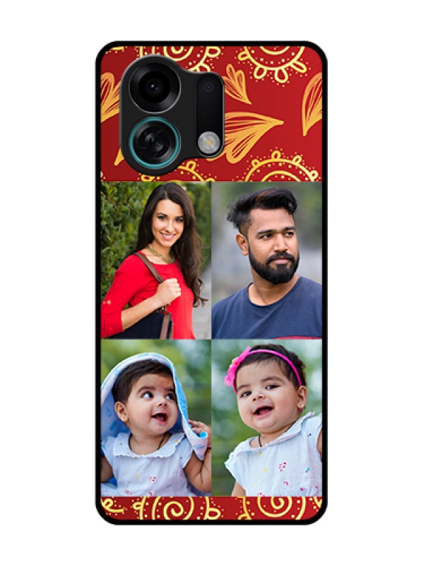 Custom Oppo K13 Turbo Pro 5G Custom Metal Phone Case - 4 Image Traditional Design