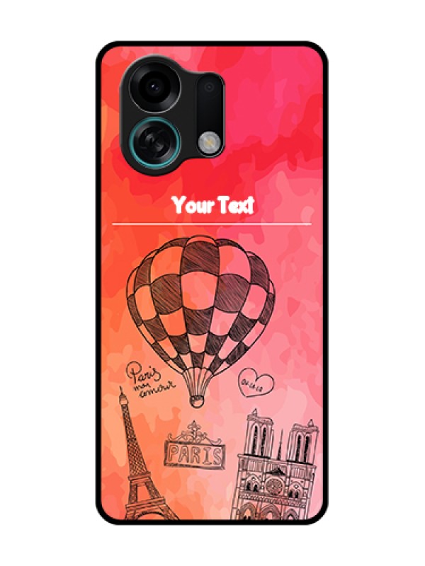 Custom Oppo K13 Turbo Pro 5G Custom Metal Phone Case - Paris Theme Design