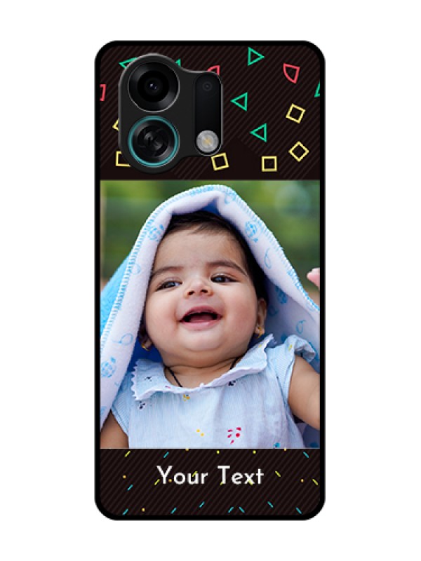 Custom Oppo K13 Turbo Pro 5G Custom Metal Phone Case - With Confetti Birthday Design