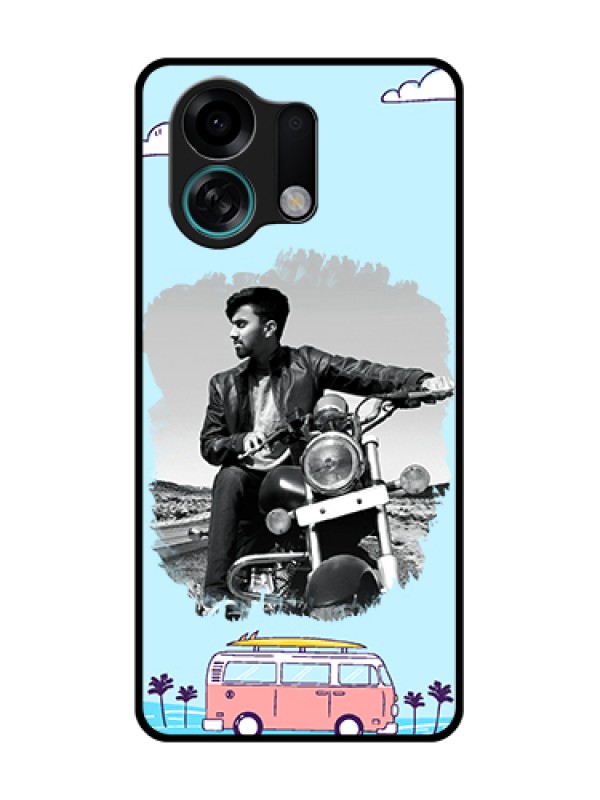 Custom Oppo K13 Turbo Pro 5G Custom Metal Phone Case - Travel & Adventure Design