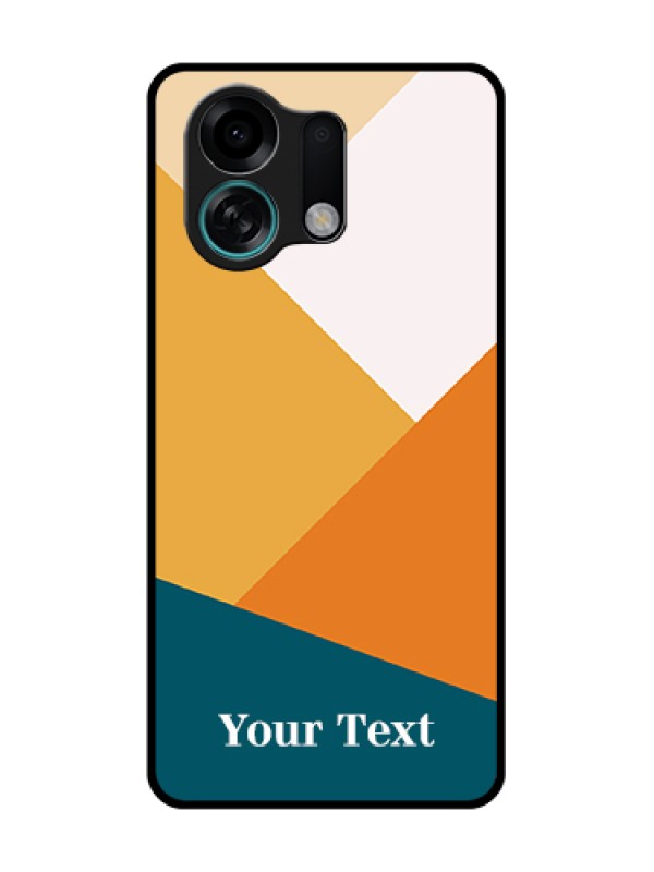 Custom Oppo K13 Turbo Pro 5G Custom Metal Phone Case - Stacked Multi - Colour Design