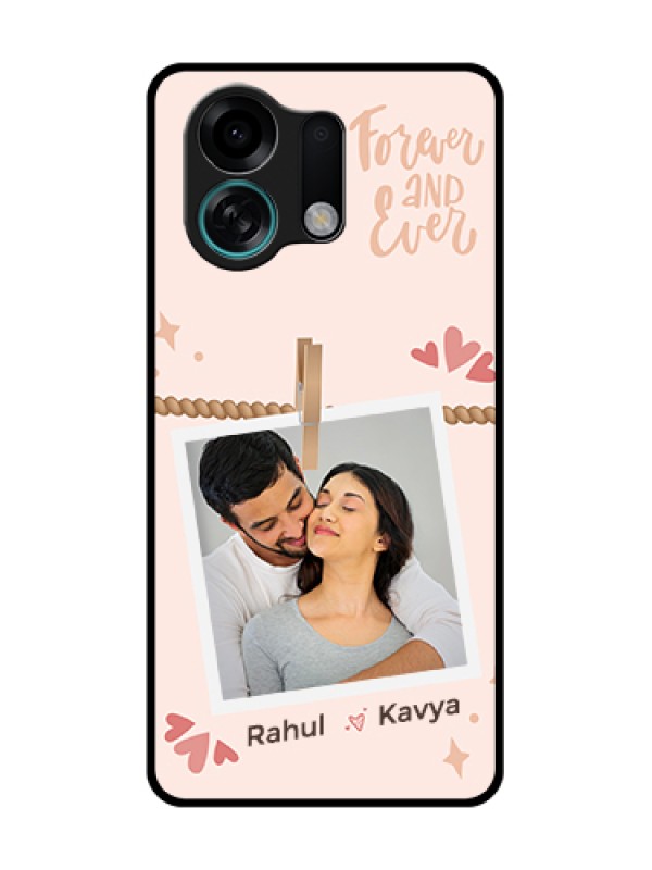 Custom Oppo K13 Turbo Pro 5G Custom Metal Phone Case - Forever And Ever Love Design