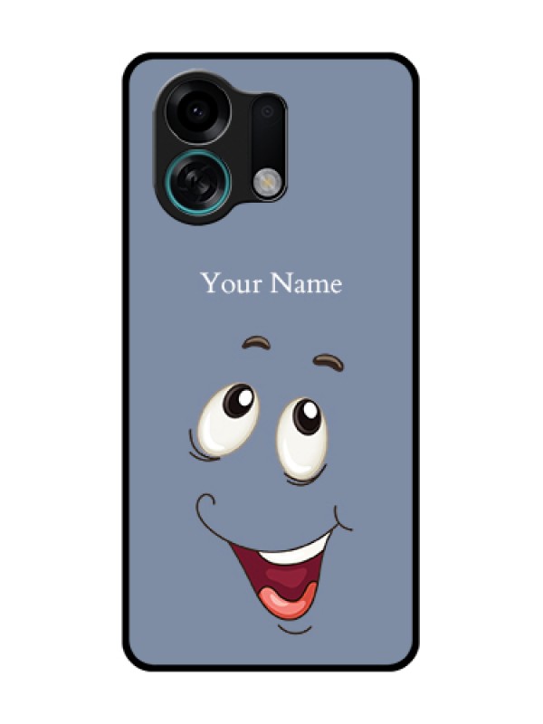 Custom Oppo K13 Turbo Pro 5G Custom Metal Phone Case - Laughing Cartoon Face Design