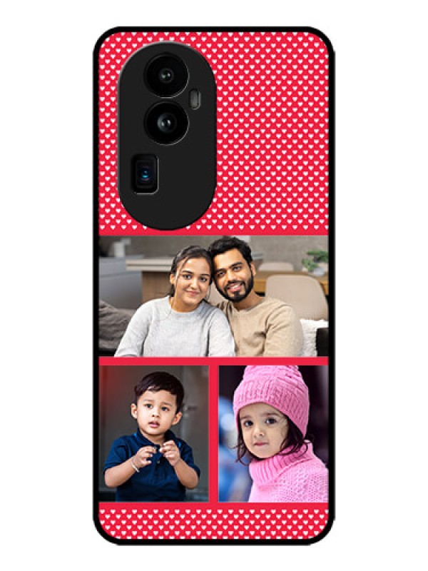 Custom Oppo Reno 10 Pro Plus 5G Custom Metal Phone CaseBulk Photo Upload Design