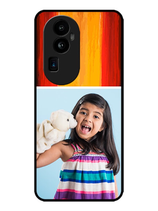 Custom Oppo Reno 10 Pro Plus 5G Custom Metal Phone CaseMulti Color Design