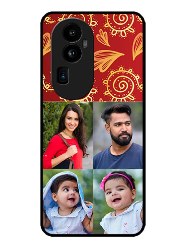 Custom Oppo Reno 10 Pro Plus 5G Custom Metal Phone Case4 Image Traditional Design