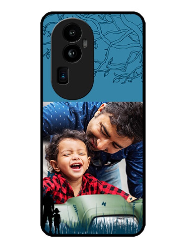 Custom Oppo Reno 10 Pro Plus 5G Custom Metal Phone CaseBest Dad Design