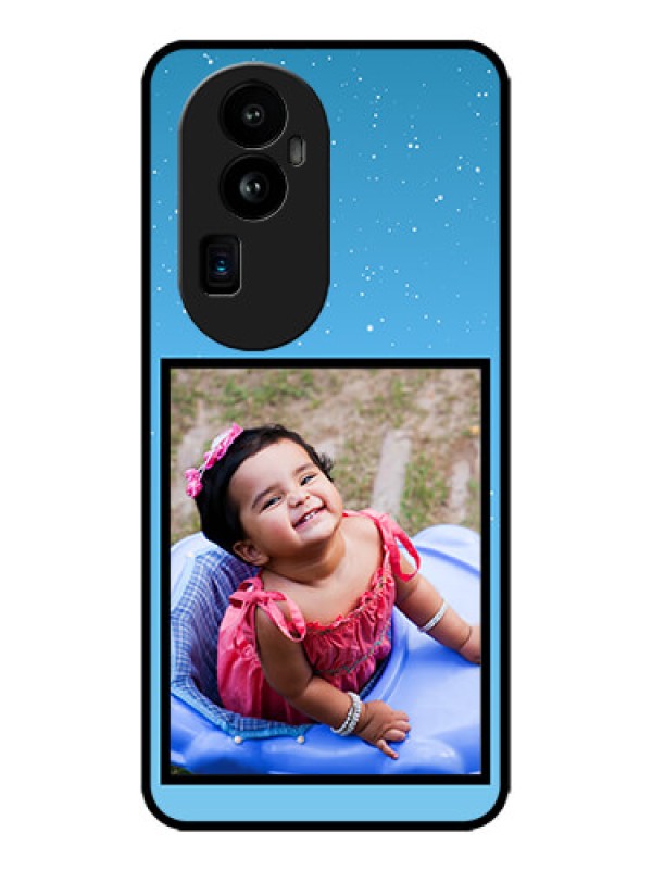 Custom Oppo Reno 10 Pro Plus 5G Custom Metal Phone CaseWave Pattern Colorful Design