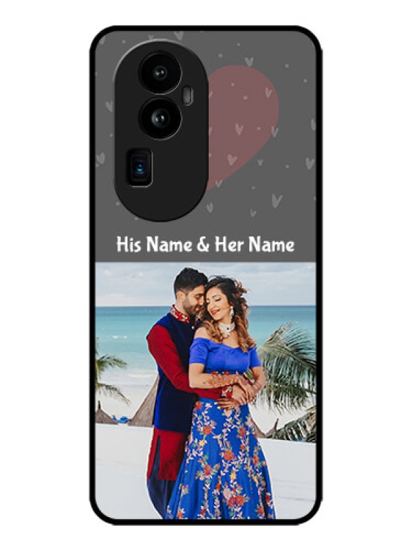 Custom Oppo Reno 10 Pro Plus 5G Custom Metal Phone CaseBuy Love Design With Photo Online