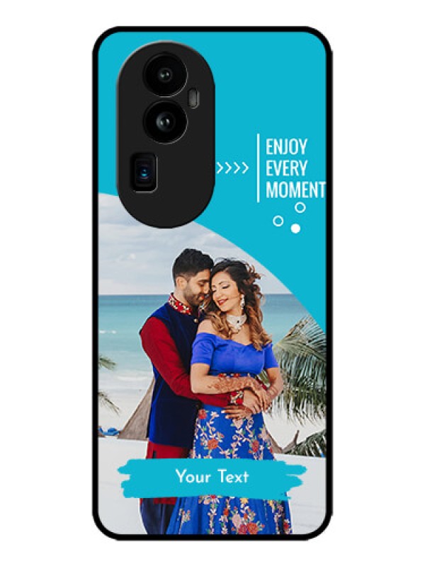 Custom Oppo Reno 10 Pro Plus 5G Custom Metal Phone CaseHappy Moment Design
