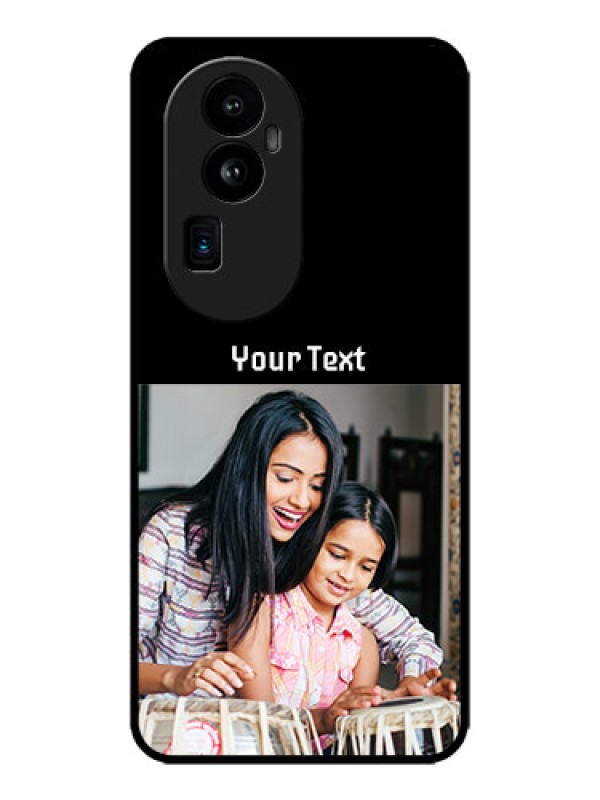 Custom Oppo Reno 10 Pro Plus 5G Custom Metal Phone CasePhoto With Name Design