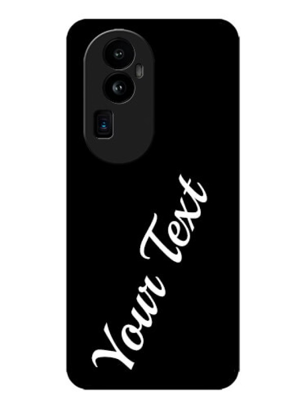 Custom Oppo Reno 10 Pro Plus 5G Custom Metal Phone CaseWith Your Name Design