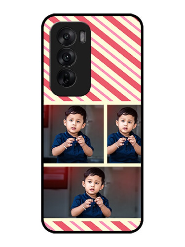 Custom Oppo Reno 12 5G Custom Metal Phone CasePicture Upload Mobile Case Design