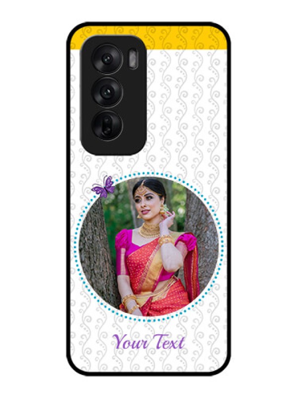 Custom Oppo Reno 12 5G Custom Metal Phone CaseGirls Premium Case Design