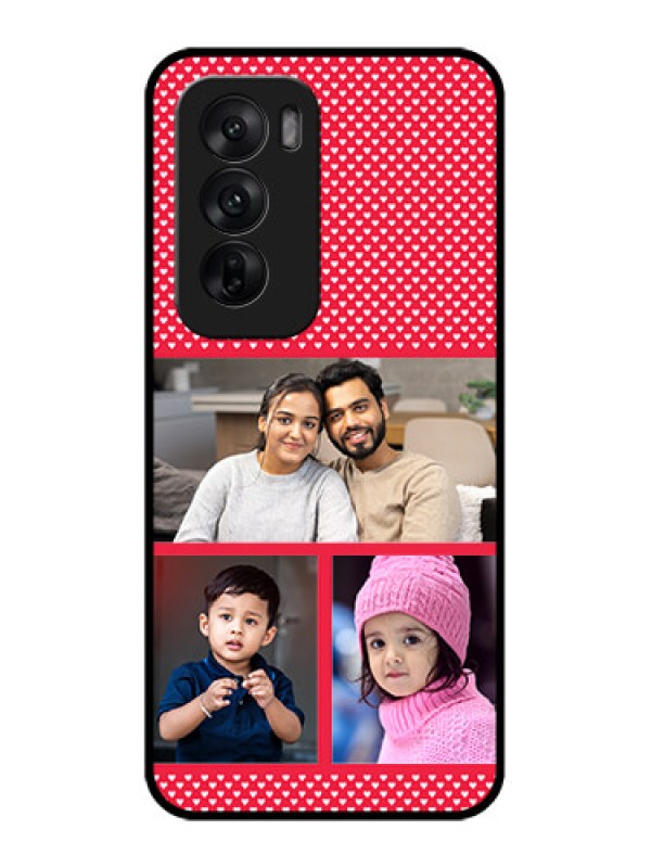 Custom Oppo Reno 12 5G Custom Metal Phone CaseBulk Photo Upload Design