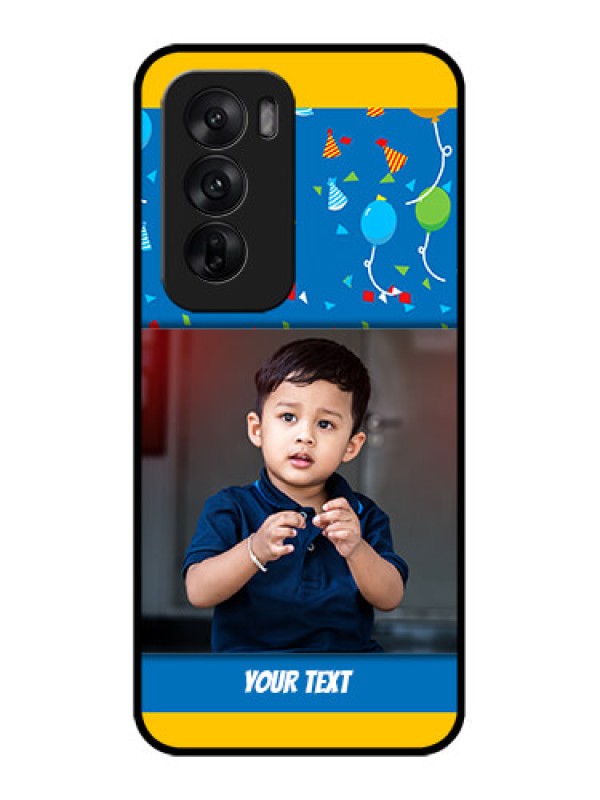 Custom Oppo Reno 12 5G Custom Metal Phone CaseBirthday Wishes Design