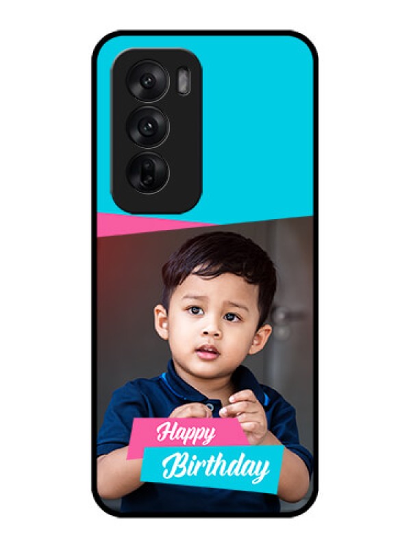 Custom Oppo Reno 12 5G Custom Metal Phone CaseImage Holder With 2 Color Design