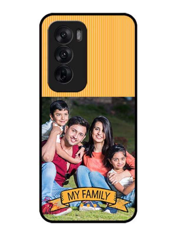 Custom Oppo Reno 12 5G Custom Metal Phone CaseMy Family Design