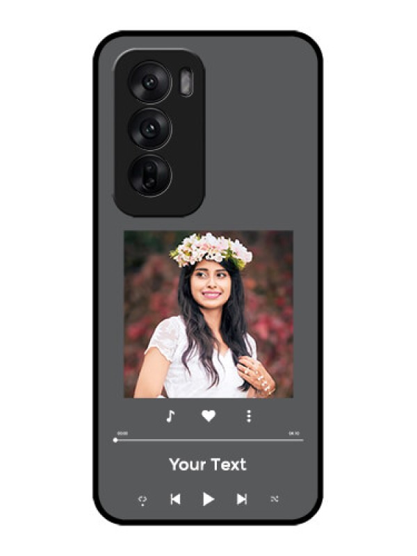 Custom Oppo Reno 12 5G Custom Metal Phone CasePlay The Music Design