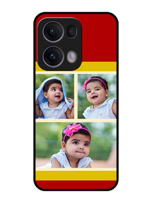 Custom Reno 13 Pro 5G Custom Metal Phone CaseMultiple Pic Upload Design