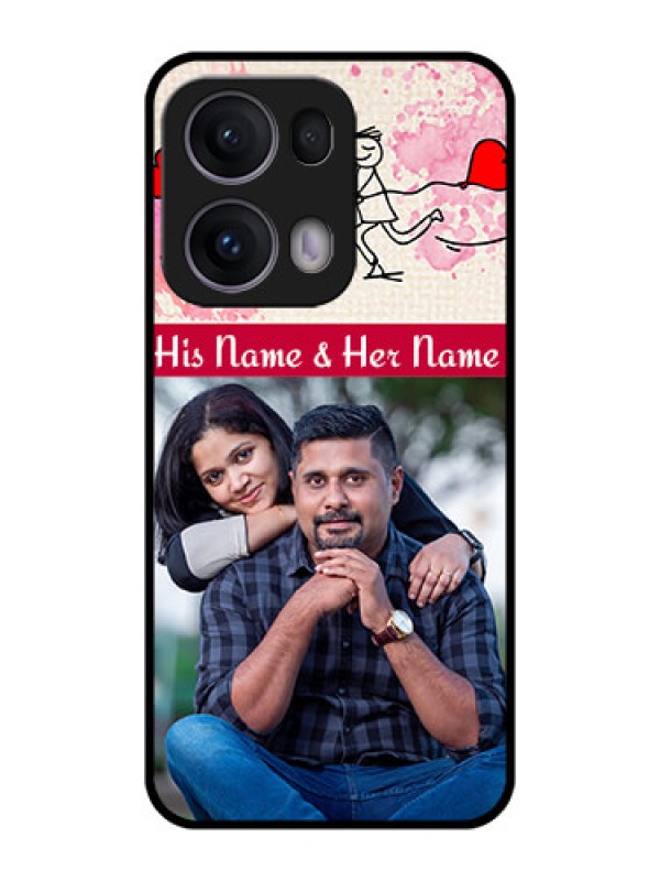 Custom Reno 13 Pro 5G Custom Metal Phone CaseYou And Me Case Design