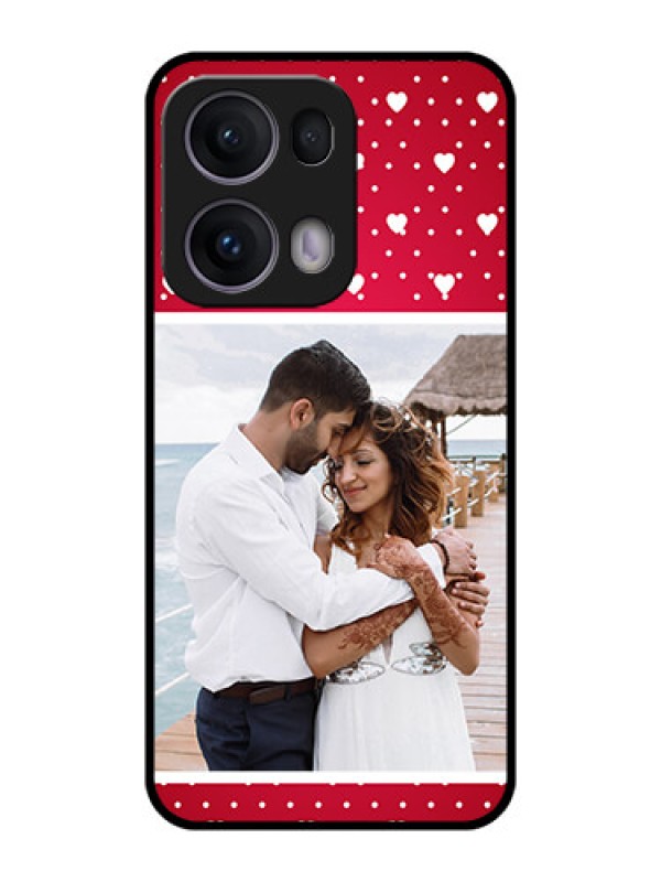 Custom Reno 13 Pro 5G Custom Metal Phone CaseHearts Mobile Case Design