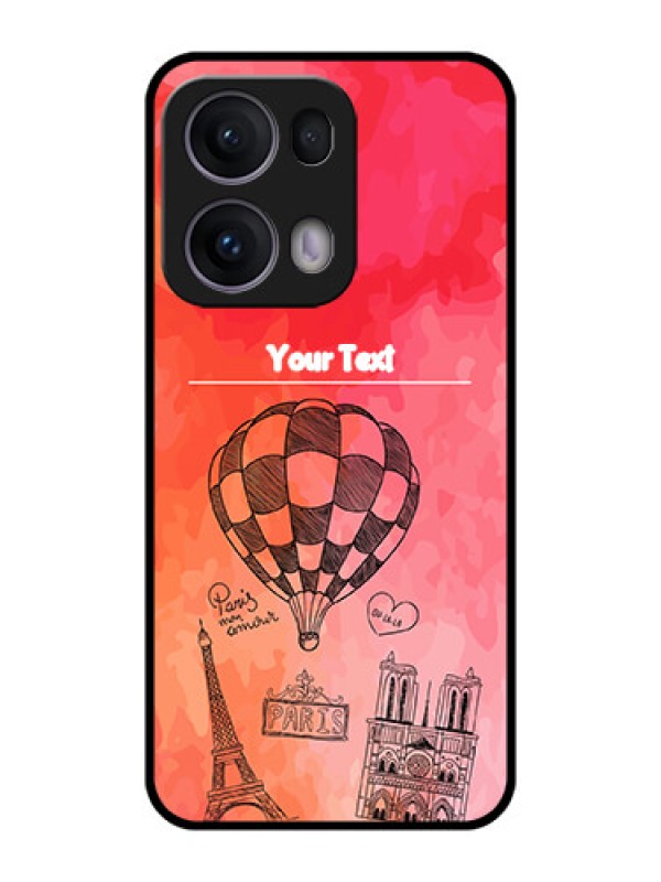 Custom Reno 13 Pro 5G Custom Metal Phone CaseParis Theme Design