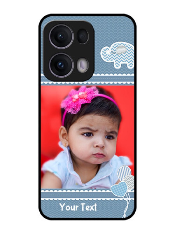 Custom Reno 13 Pro 5G Custom Metal Phone CaseWith Kids Pattern Design