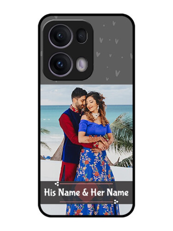 Custom Reno 13 Pro 5G Custom Metal Phone CaseBuy Love Design With Photo Online