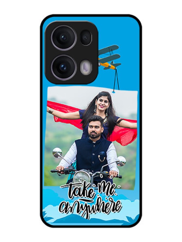 Custom Reno 13 Pro 5G Custom Metal Phone CaseTraveller Design