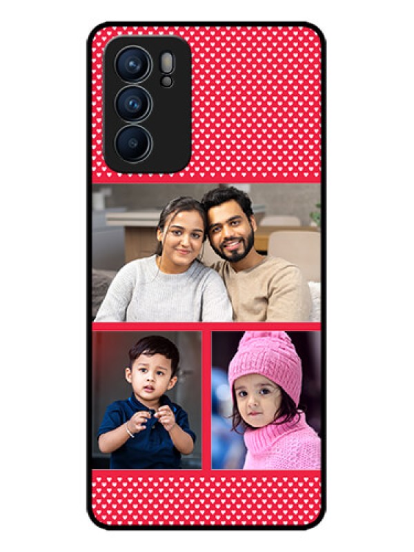 Custom Oppo Reno 6 5G Custom Metal Phone CaseBulk Photo Upload Design